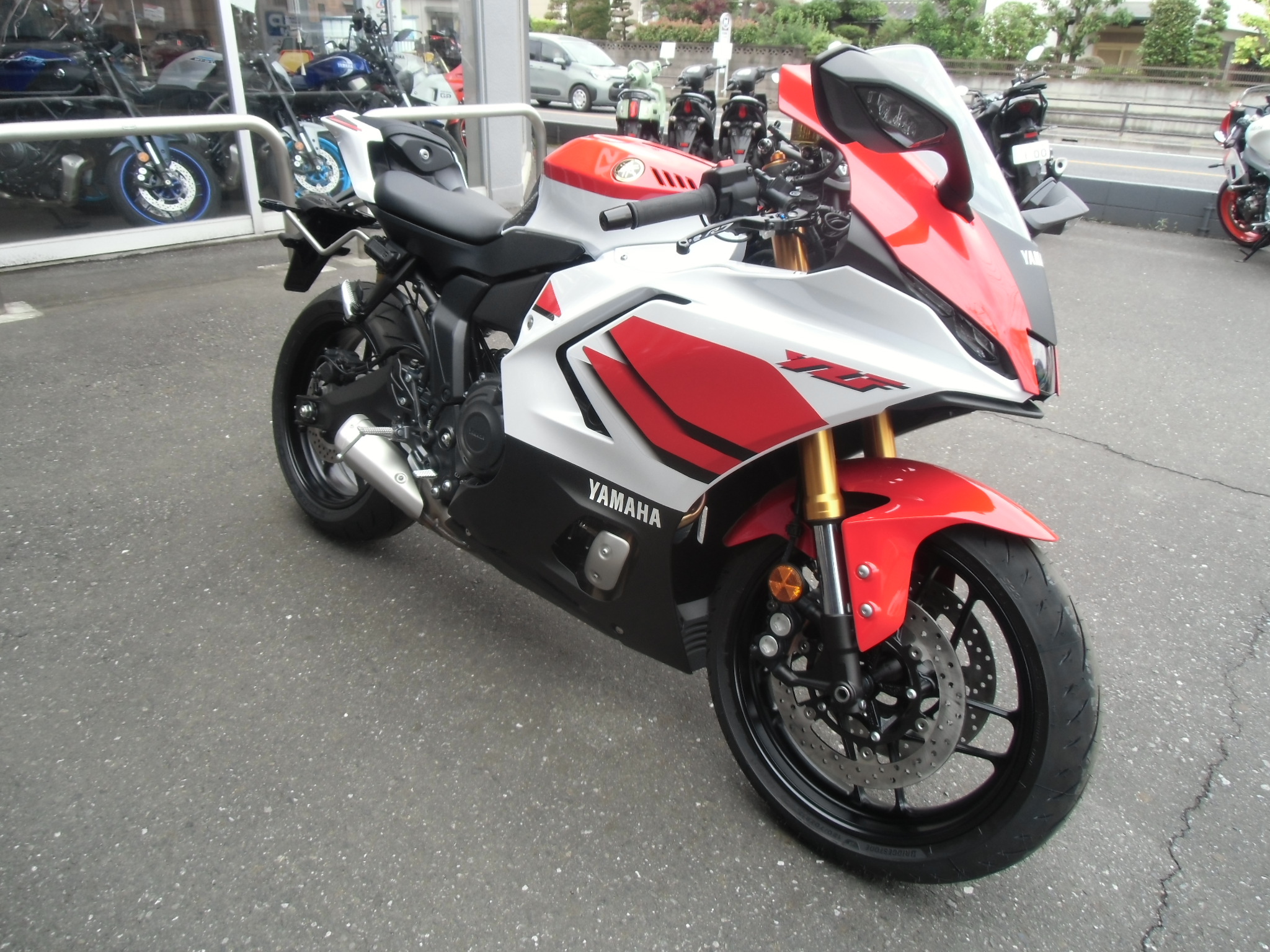 New YZF-R7オプションパーツ取付