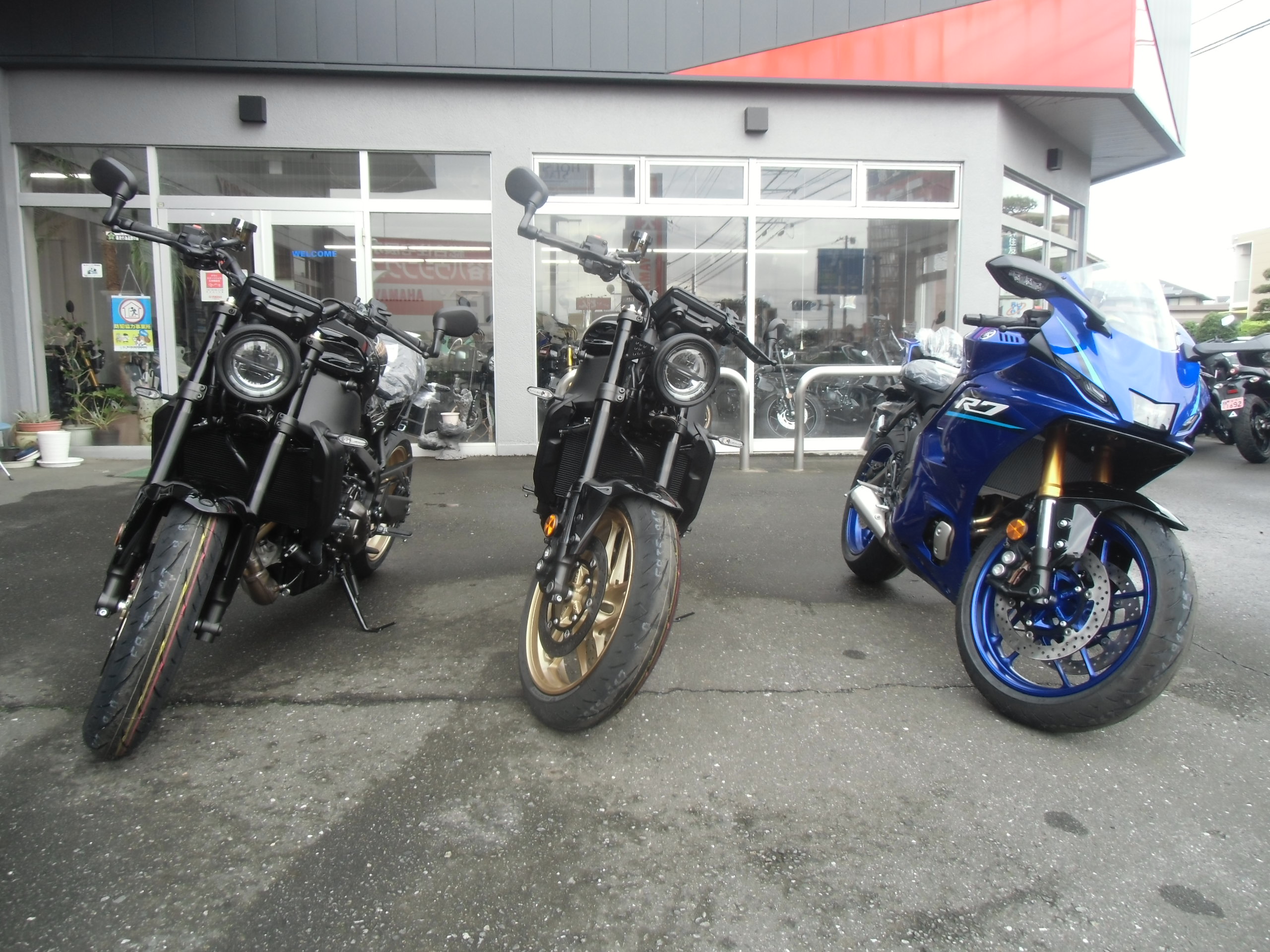 XSR900、YZF-R7入荷！