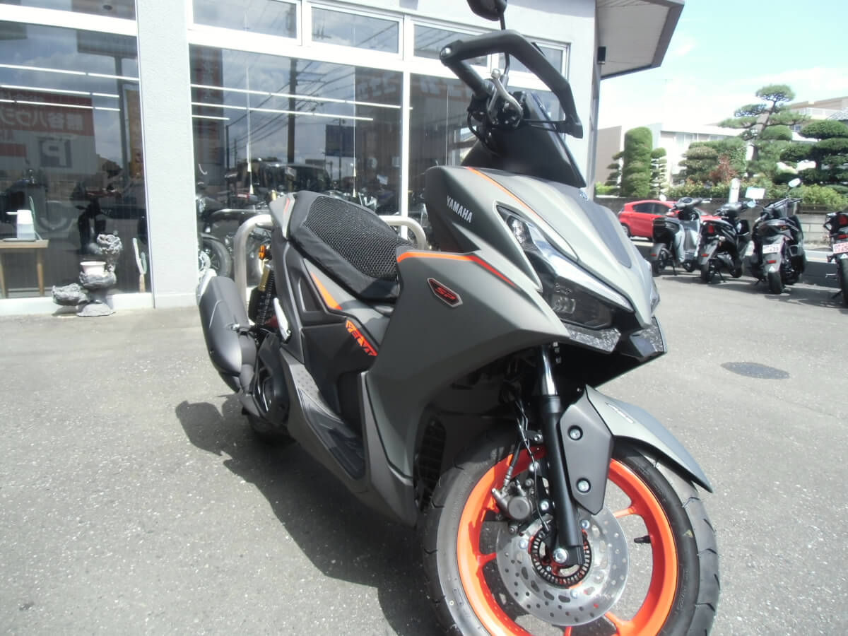 AEROX(アエロックス)オプションパーツ装着